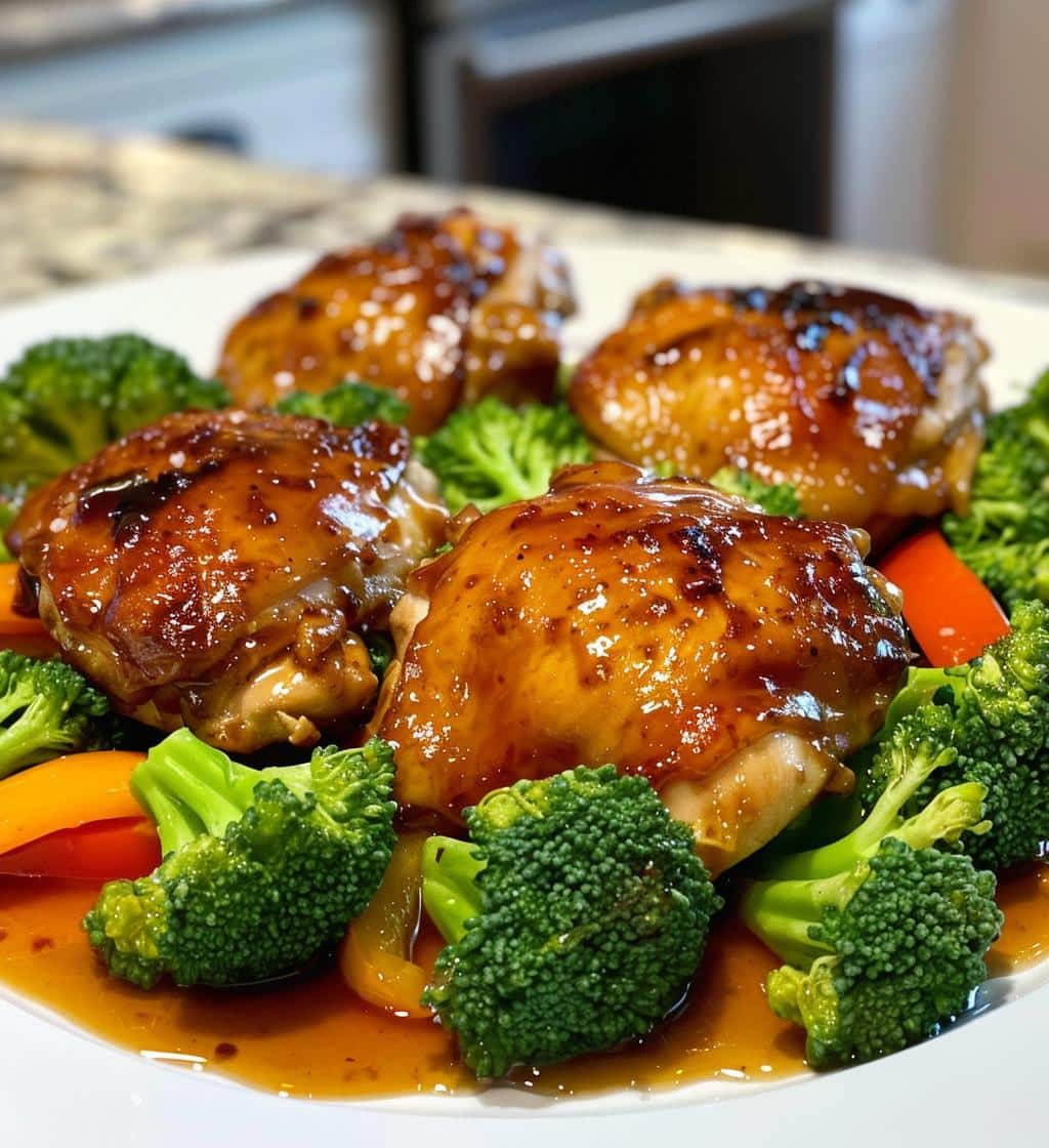 Sheet Pan Honey Garlic Chicken
