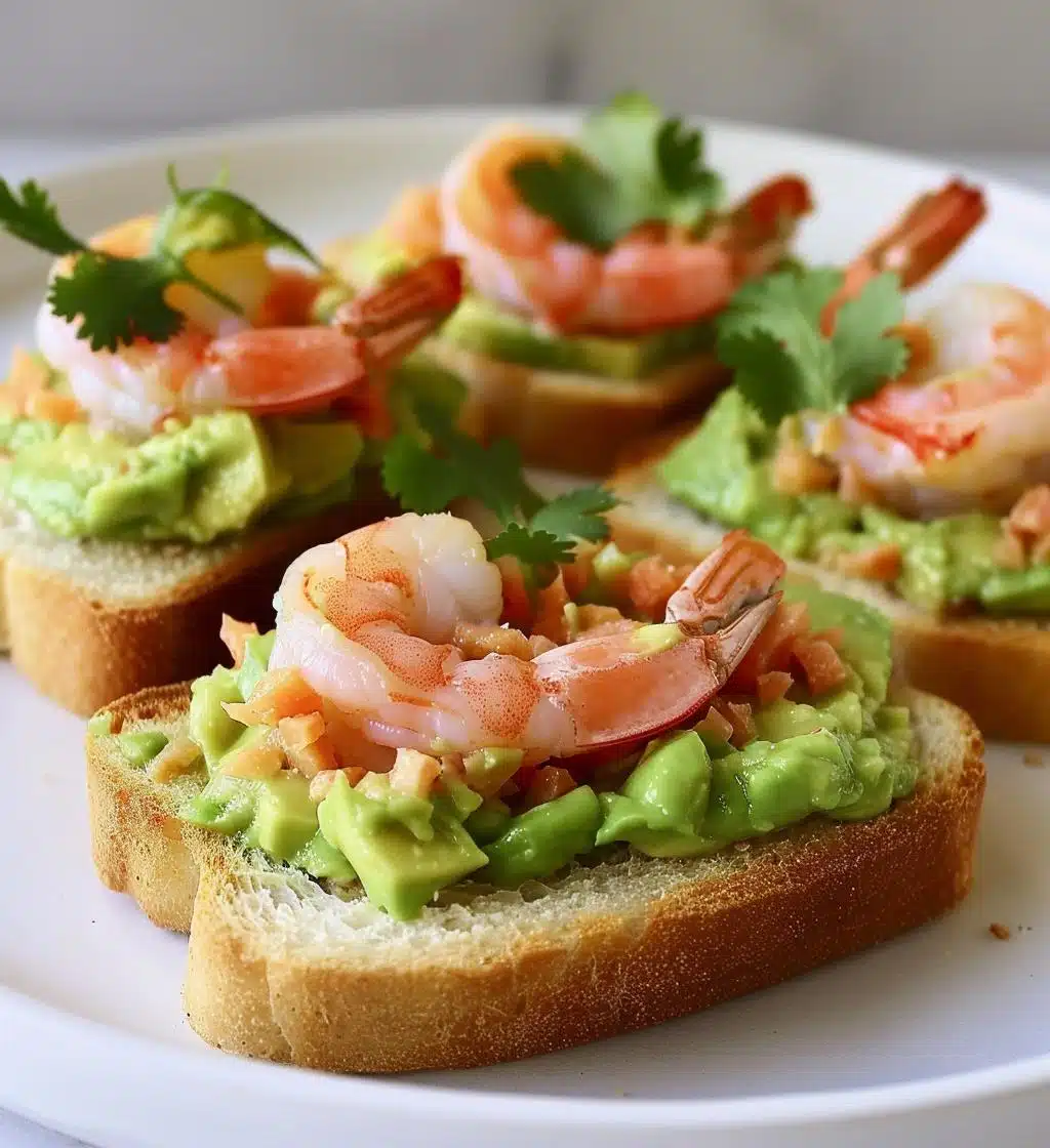 Shrimp Avocado Crostini - detail 1