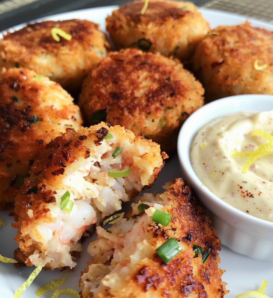 Shrimp Cakes with Lemon Aioli