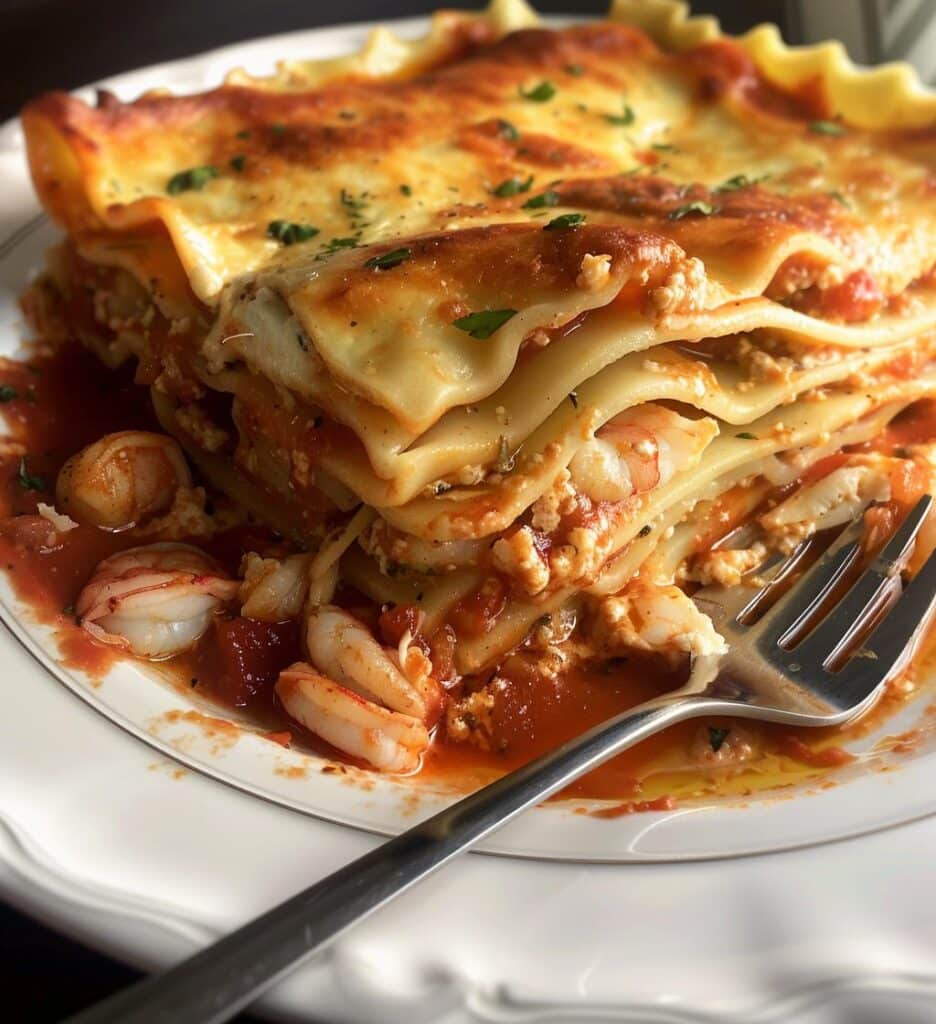 Shrimp Crab Lasagna
