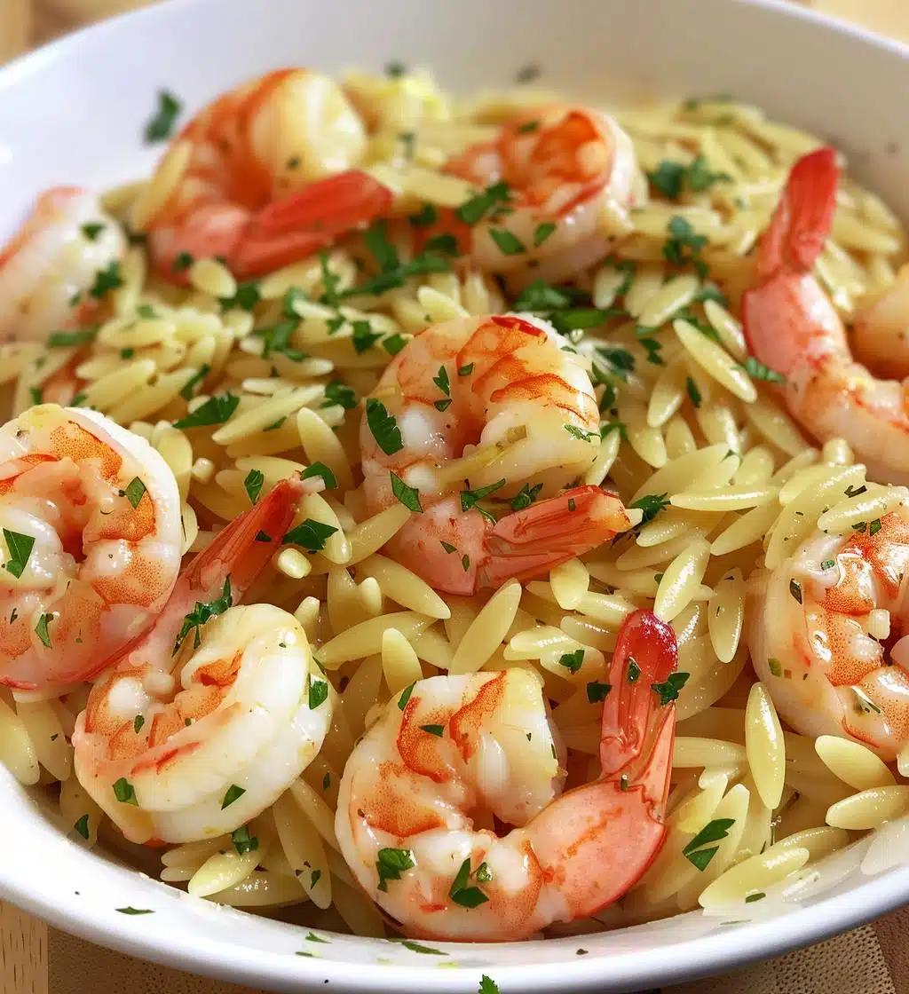 Shrimp Orzo Lemon Garlic - detail 1