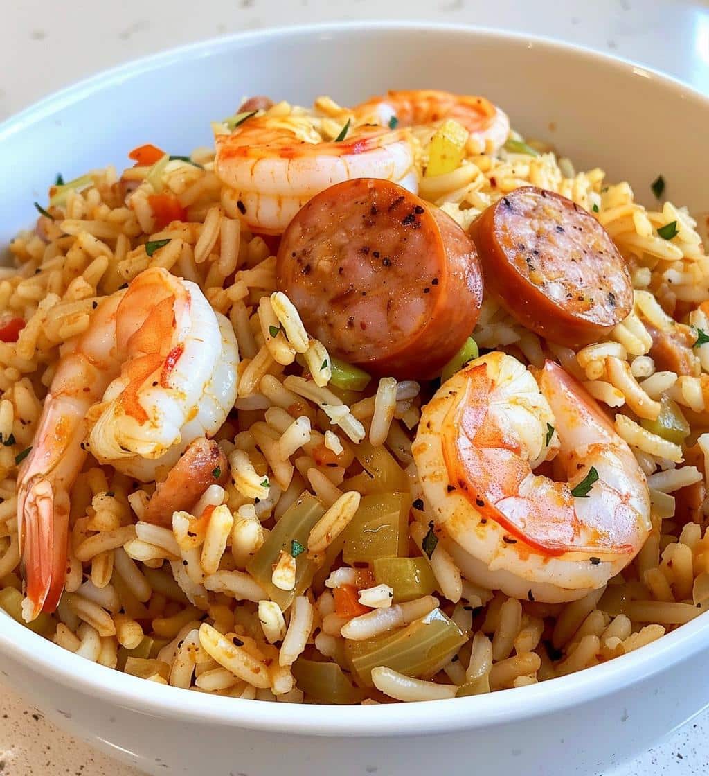 Shrimp Sausage Dirty Rice - detail 1