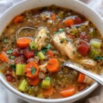 Slow Cooker Chicken & Quinoa Soup