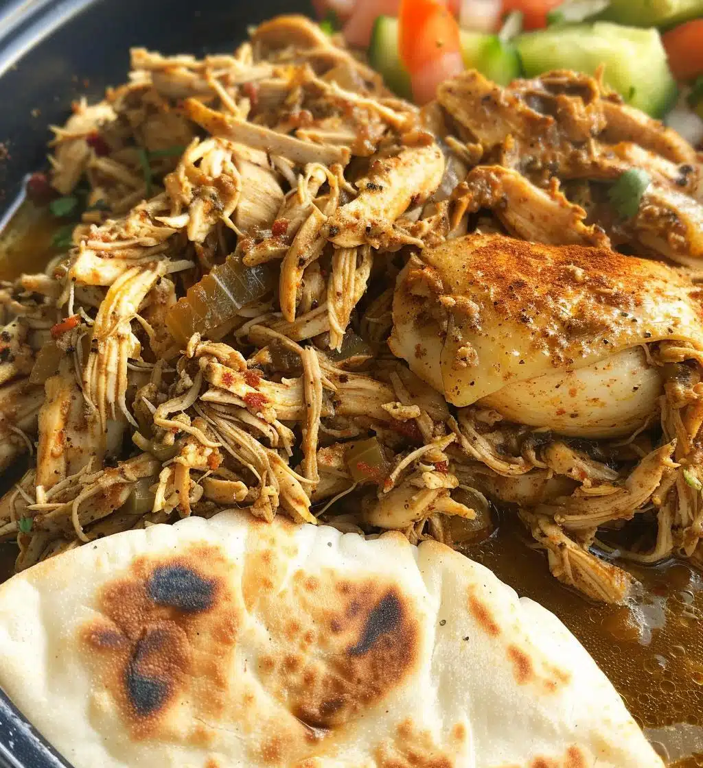 Slow Cooker Chicken Shawarma - detail 1