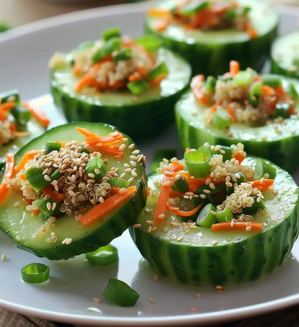 Smashed Cucumber Sesame Salad Cups - detail 1