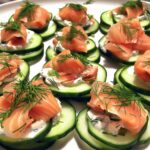 Smoked Salmon Cucumber Bites