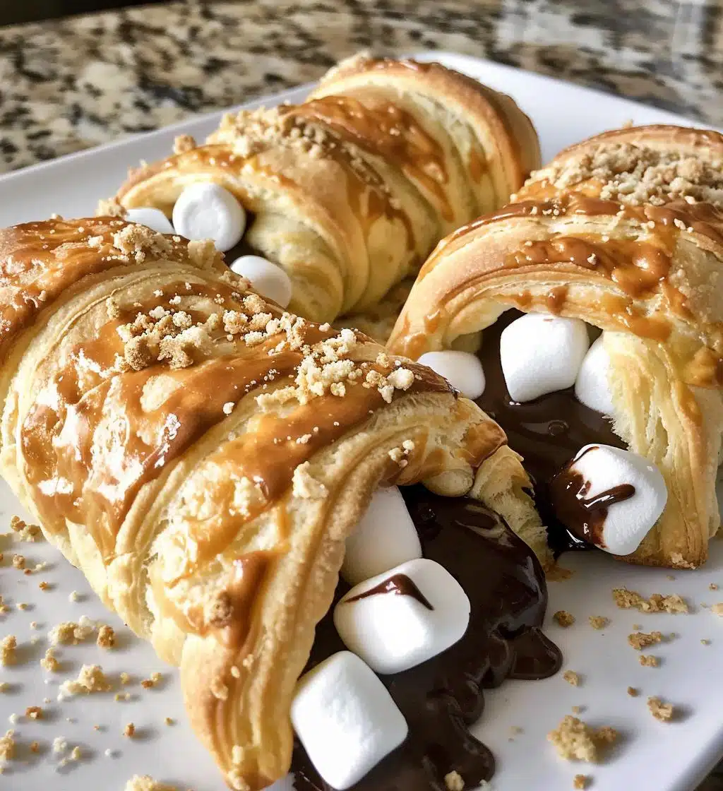 S'mores Crescent Rolls (Easy 4-ingredient Recipe!) - detail 1