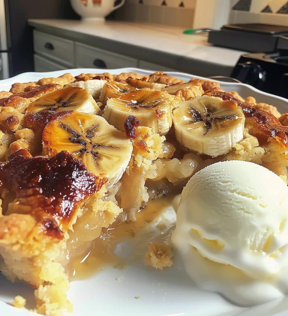 Southern Banana Cobbler