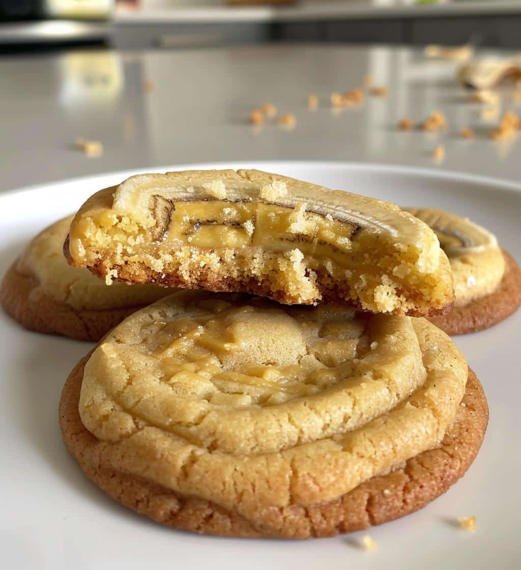 Southern Banana Pudding Cookies