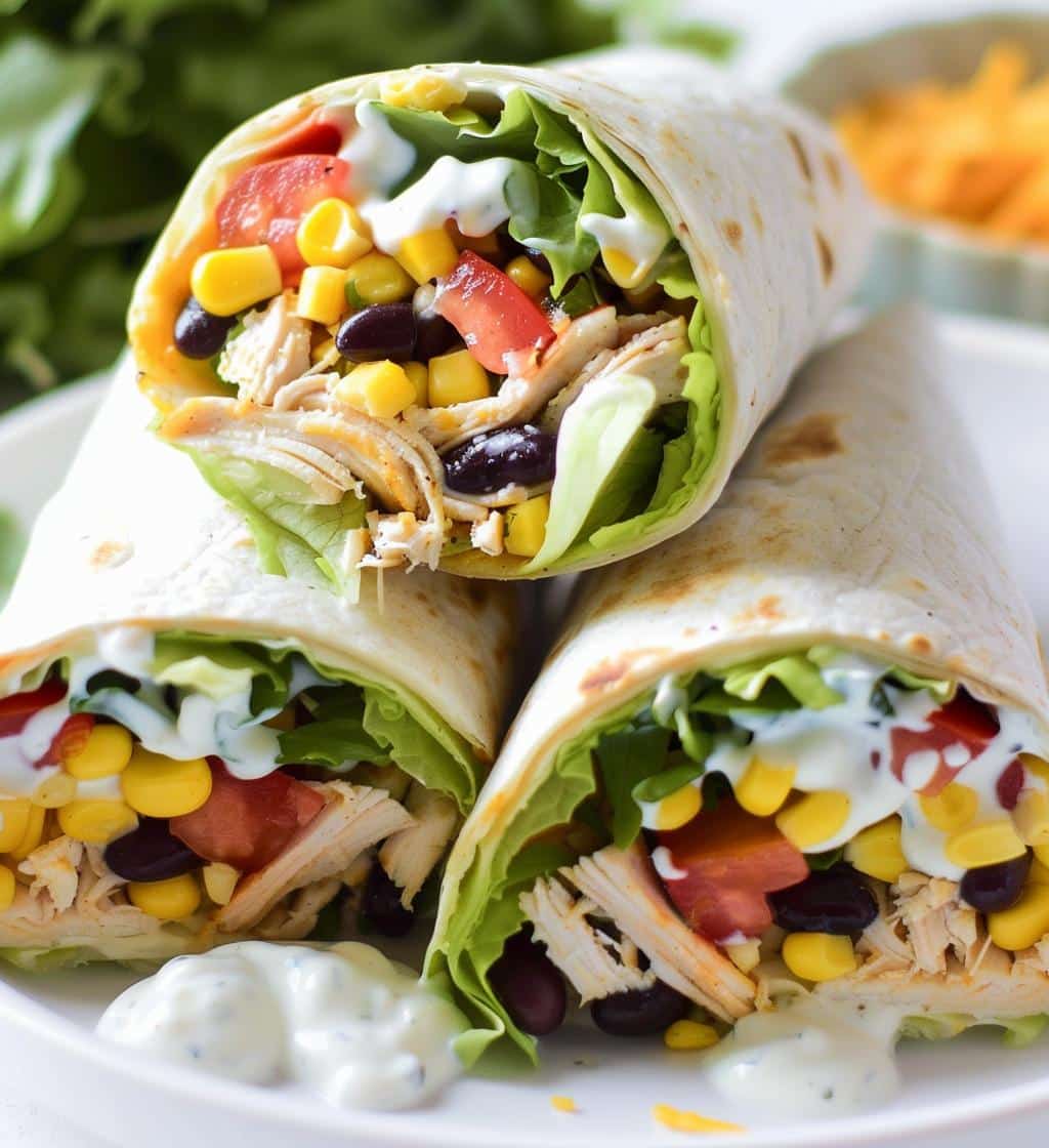 Southwest Chicken Wraps
