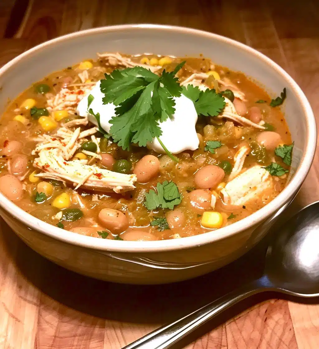 Spicy Cajun Twist on Classic White Chicken Chili - detail 1