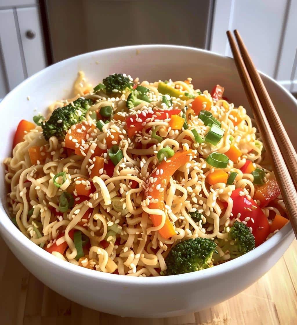 Spicy Peanut-Free Noodle Bowl - detail 1