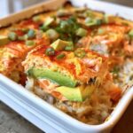 Spicy Salmon Sushi Bake