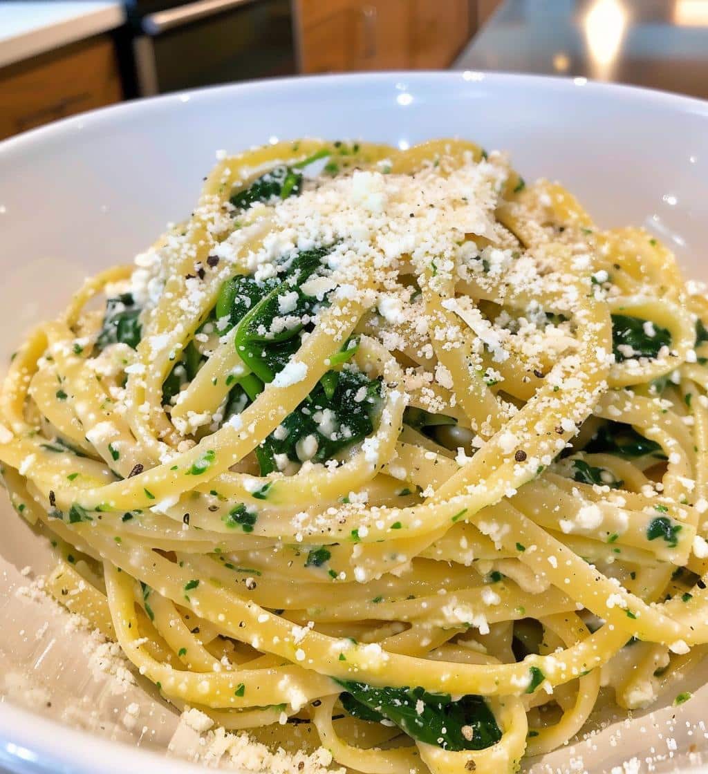 Spinach Ricotta Pasta