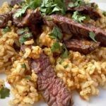 Steak Queso Rice