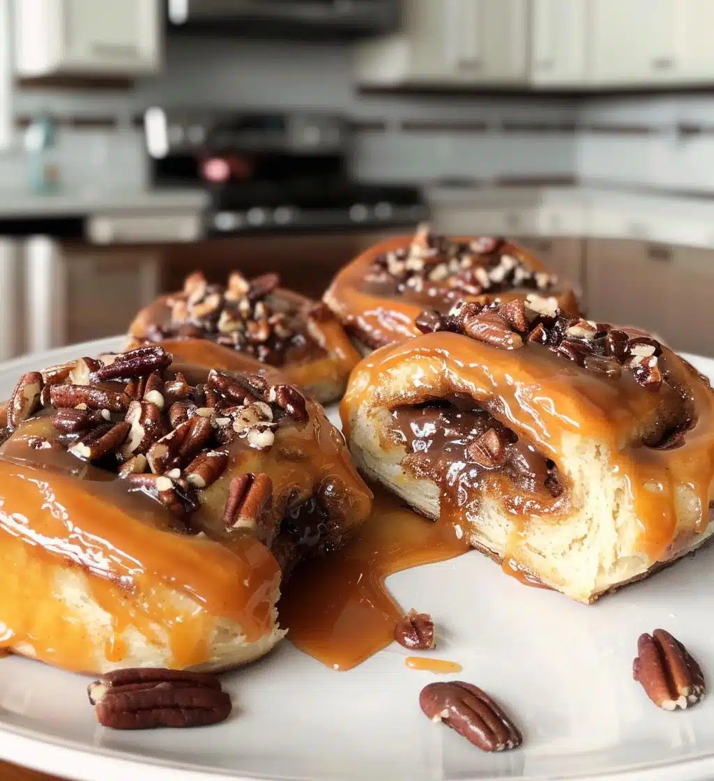 Sticky buns - detail 1