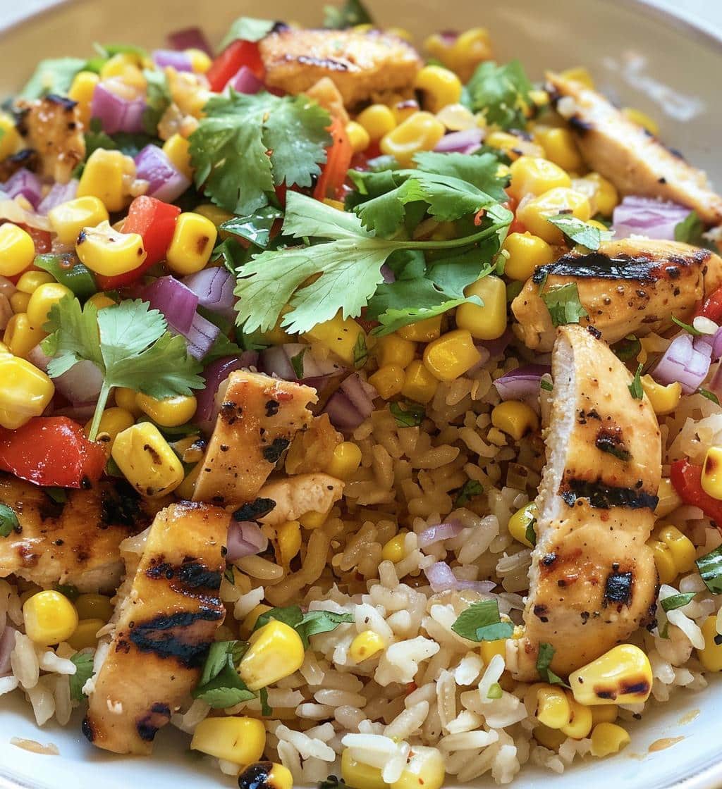 Street Corn Chicken Rice Bowl - detail 1