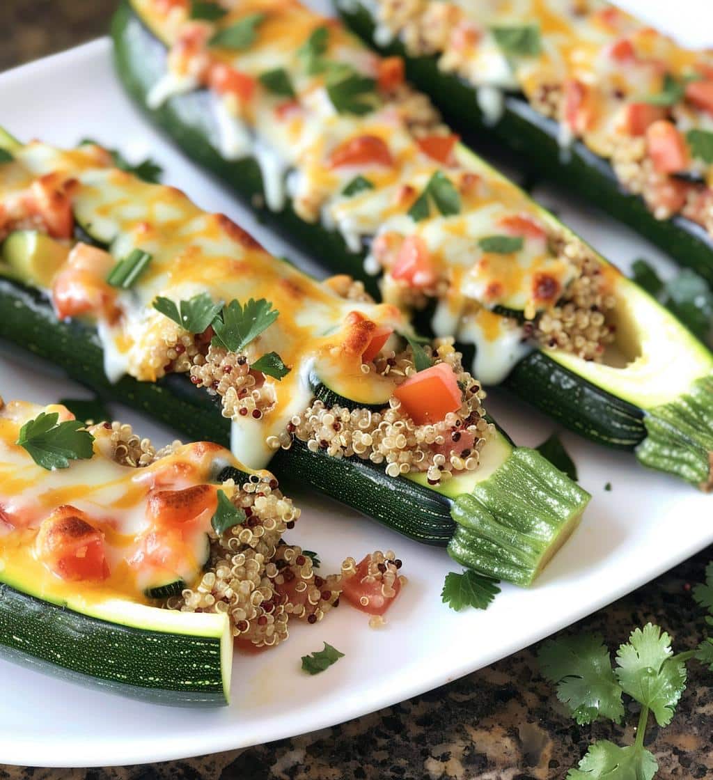 Stuffed Zucchini Boats