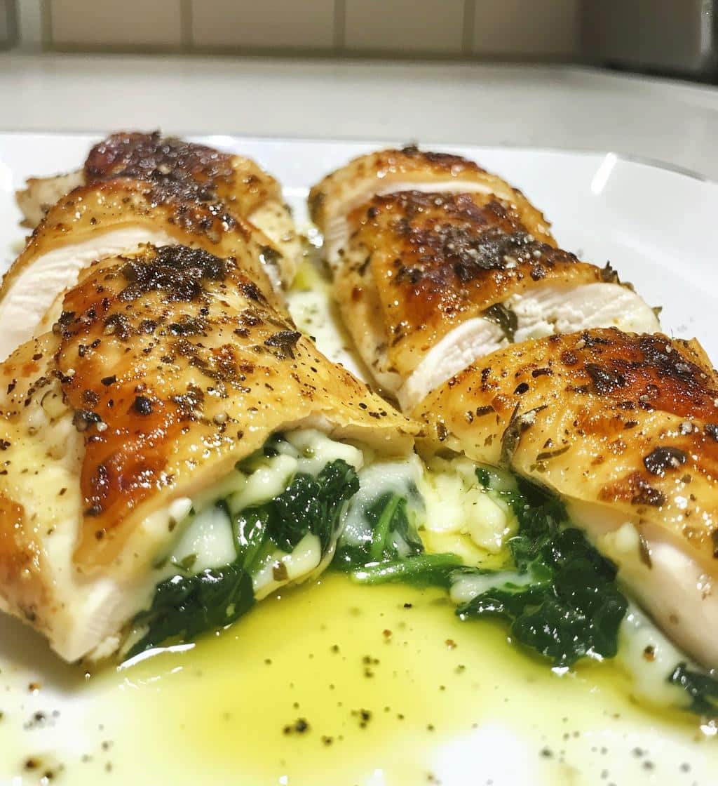 Stuffed chicken