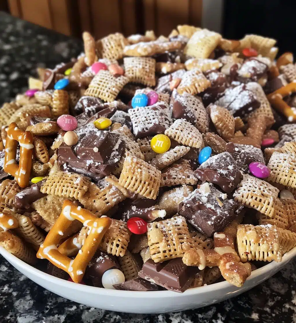 Sweet Chex mix - detail 1