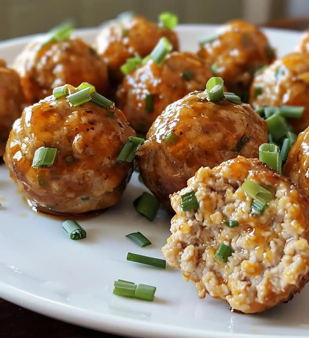 Sweet Chili Turkey Meatballs - detail 1