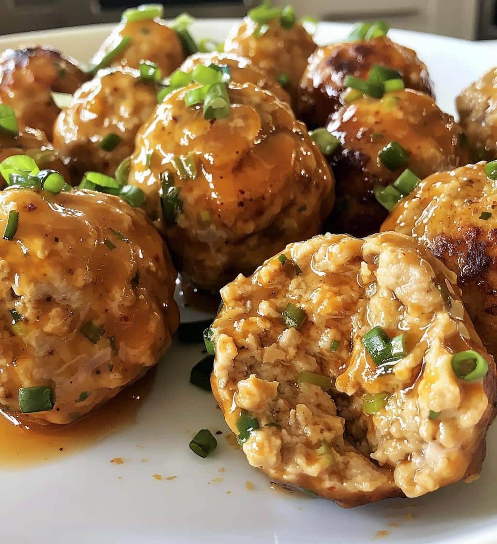 Sweet Chili Turkey Meatballs