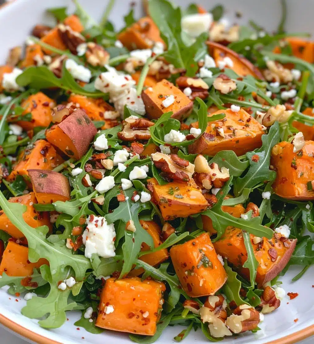 Sweet Potato Arugula Salad - detail 1