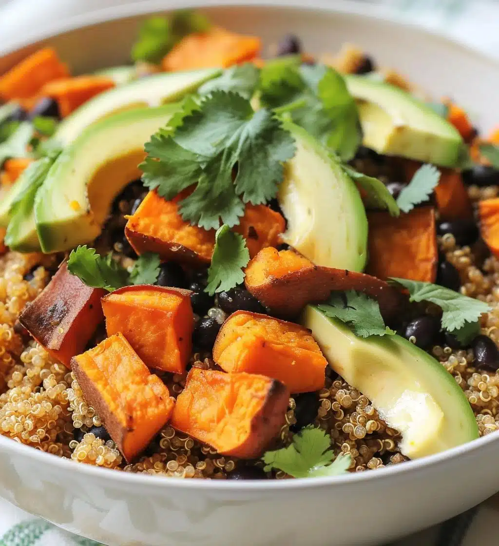 Sweet Potato Black Bean Bowl - detail 1