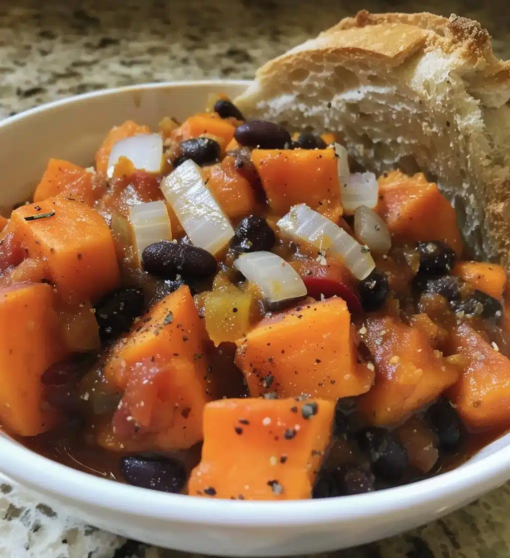 Sweet Potato & Black Bean Chili - detail 1