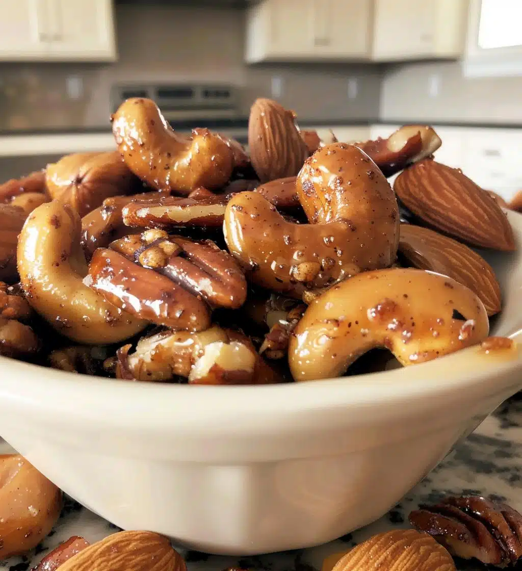 Sweet & Spicy Candied Nuts - detail 1