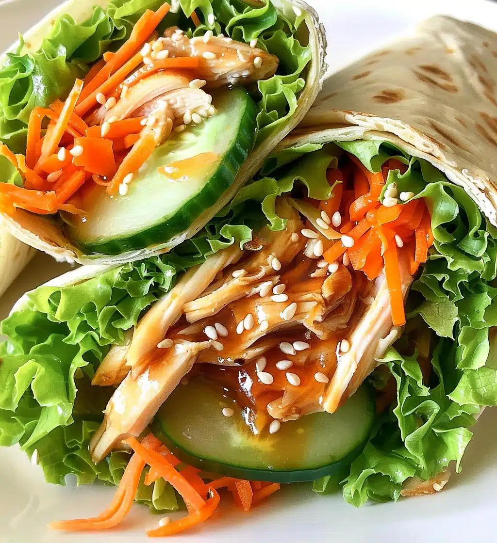 Teriyaki Chicken Wrap - detail 1