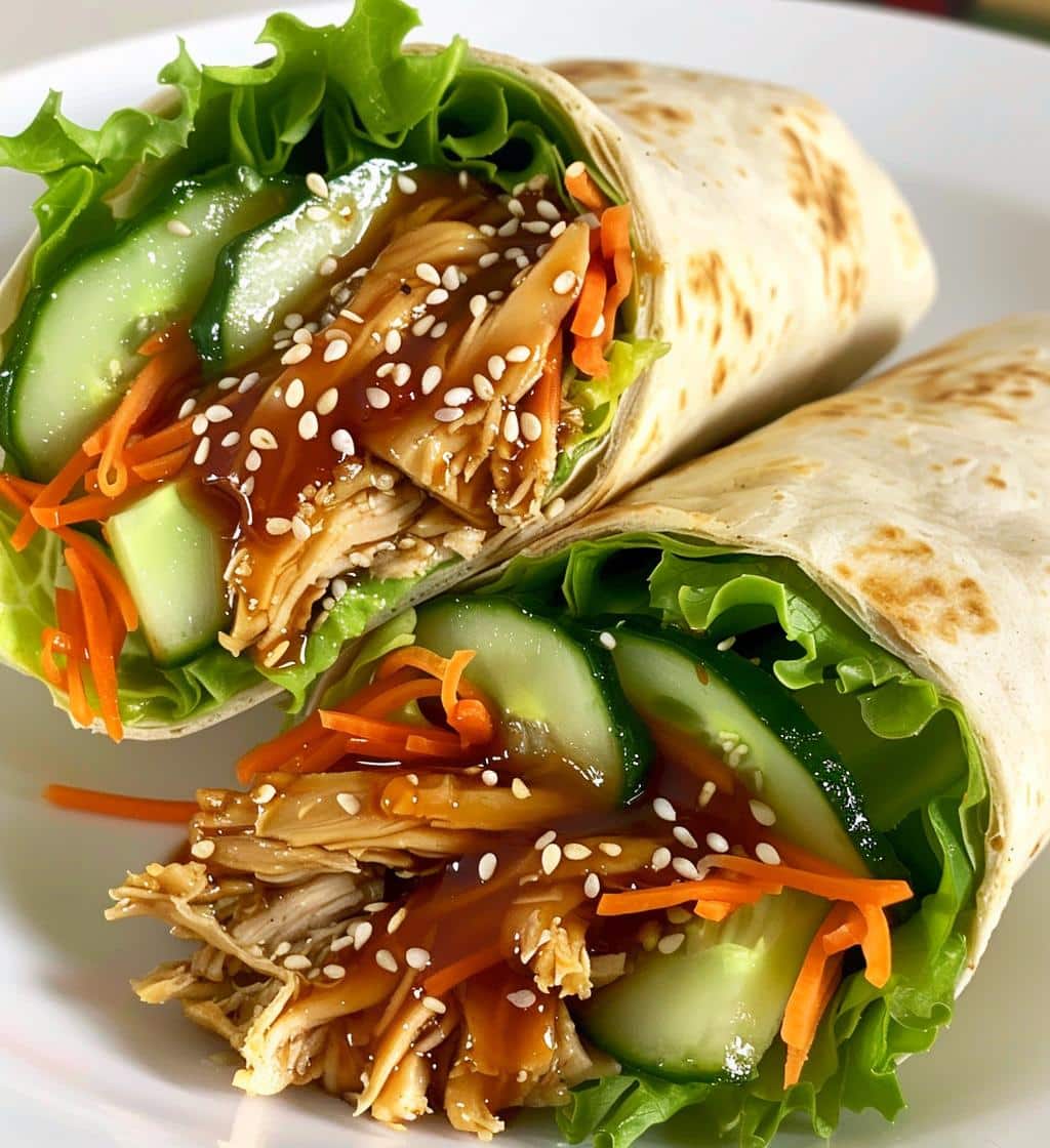Teriyaki Chicken Wrap