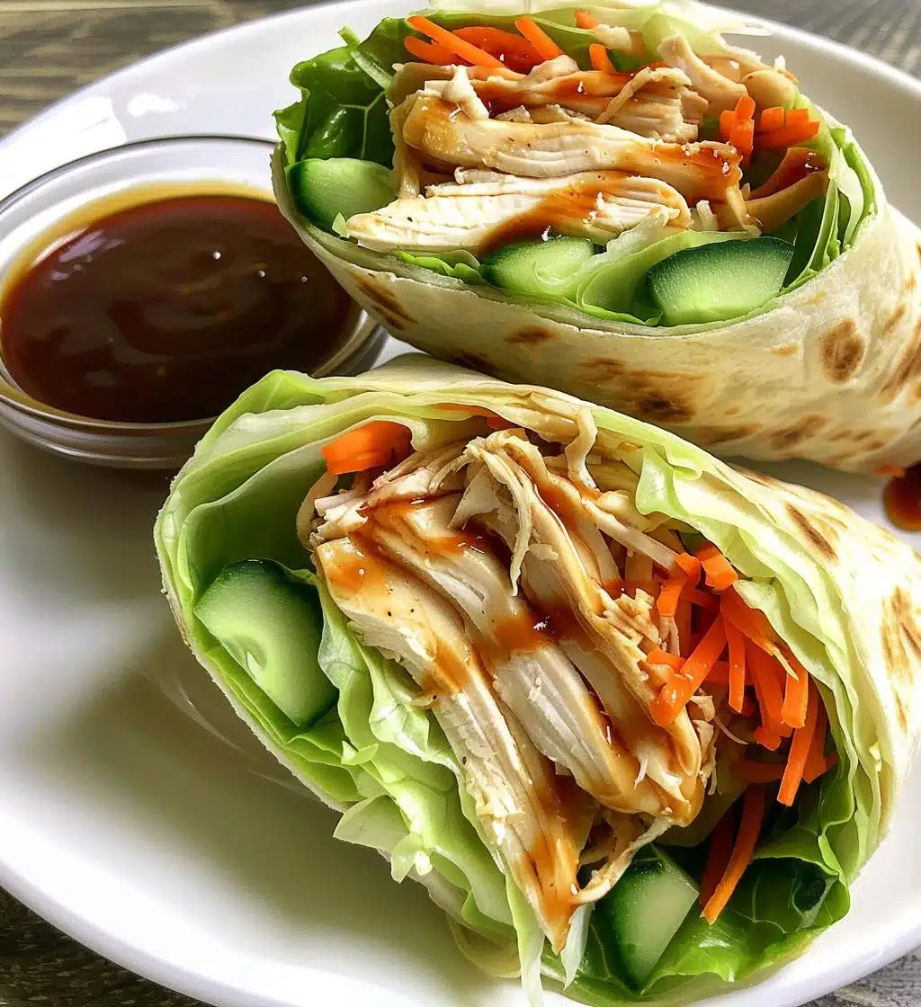 Teriyaki Chicken Wraps - detail 1