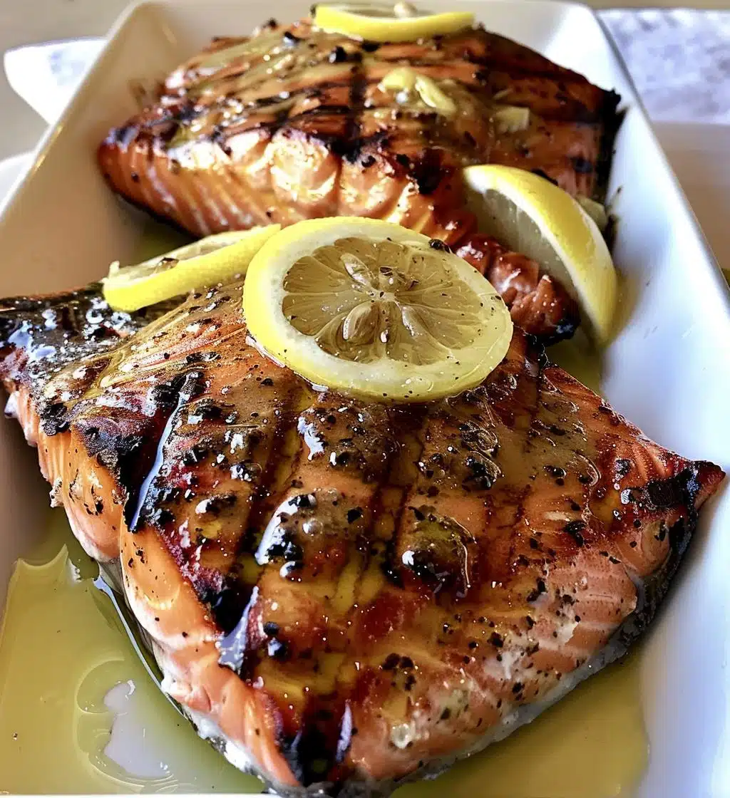 Texas Roadhouse Salmon - detail 1