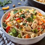 Thai Peanut Chicken Noodle Bowls