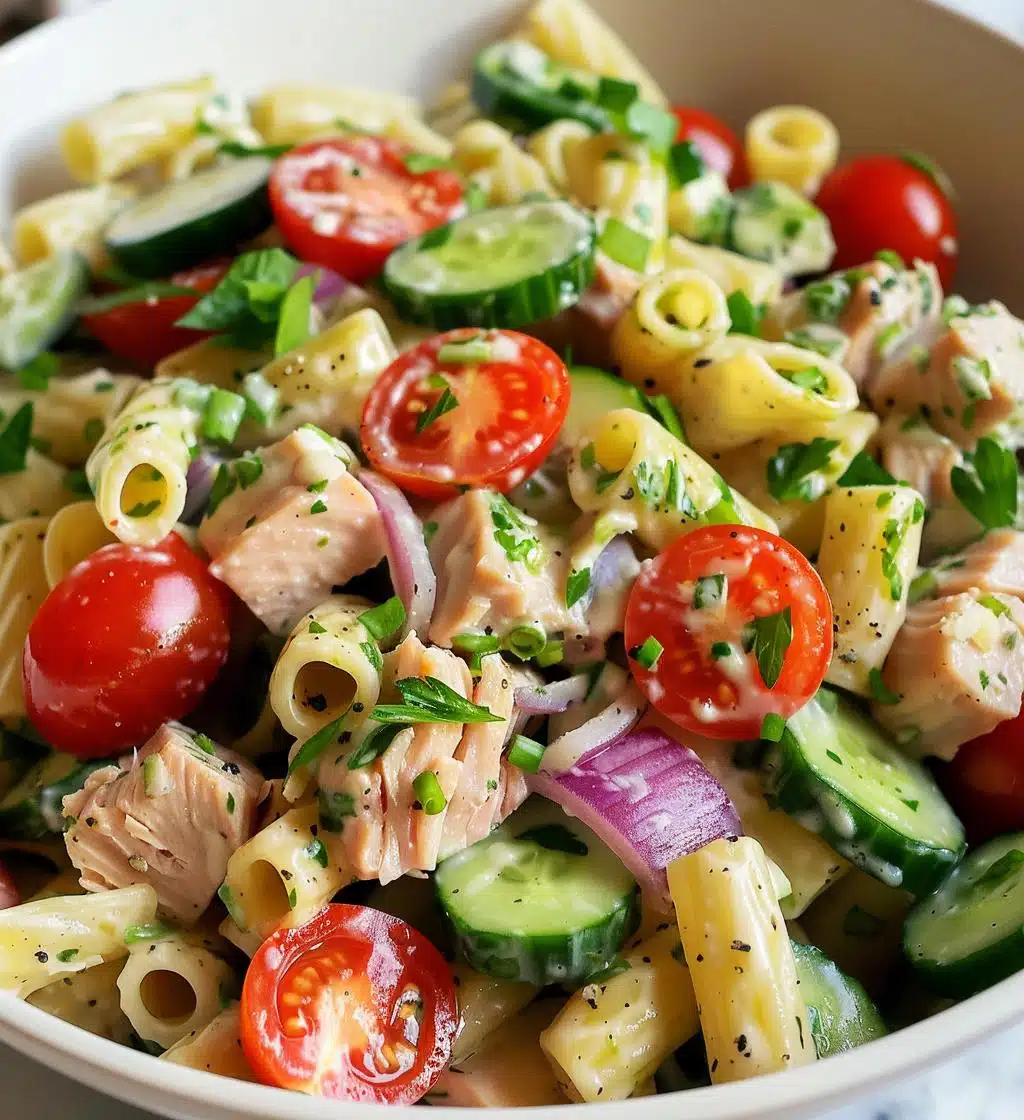 Tuna Pasta Salad - detail 1