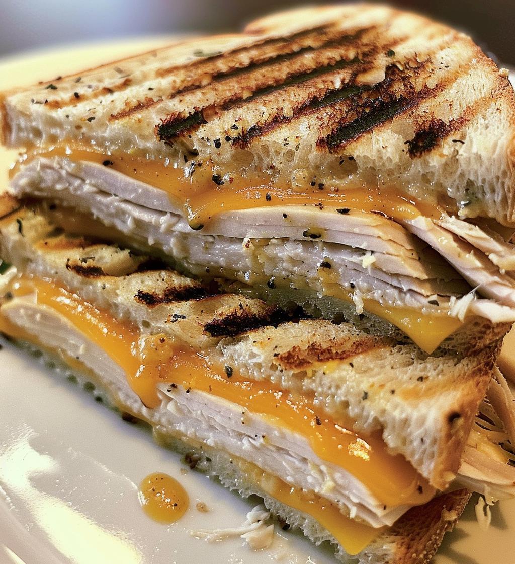 Turkey Dijon Melts