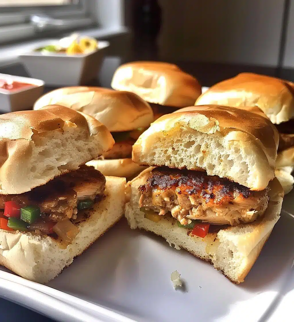 Turkey sliders - detail 1