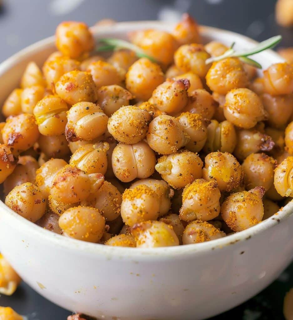 Turmeric Roasted Chickpeas
