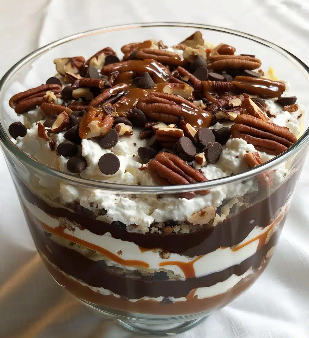 Turtle Lasagna Dessert - detail 1