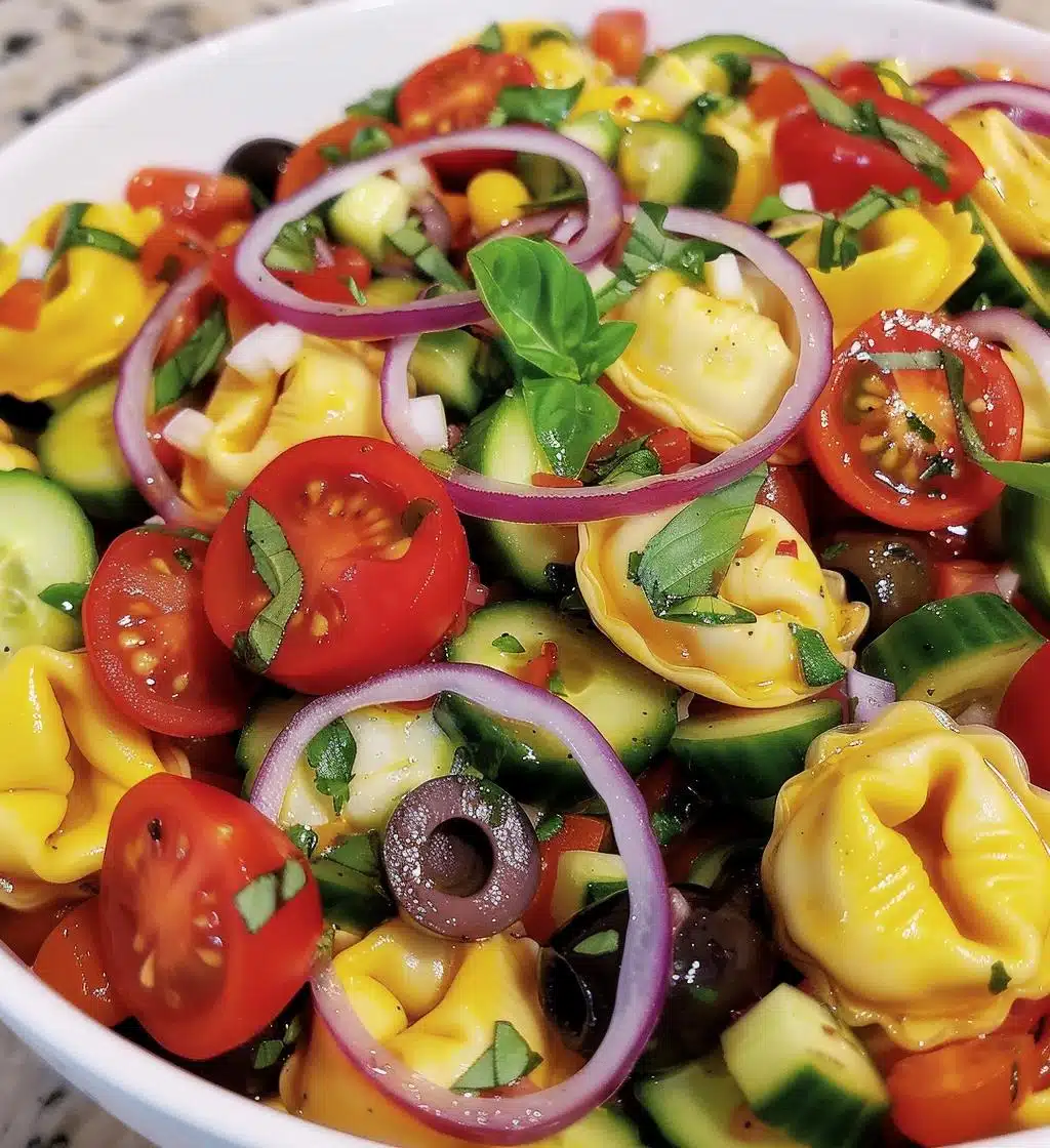 Tuscan Tortellini Salad - detail 1