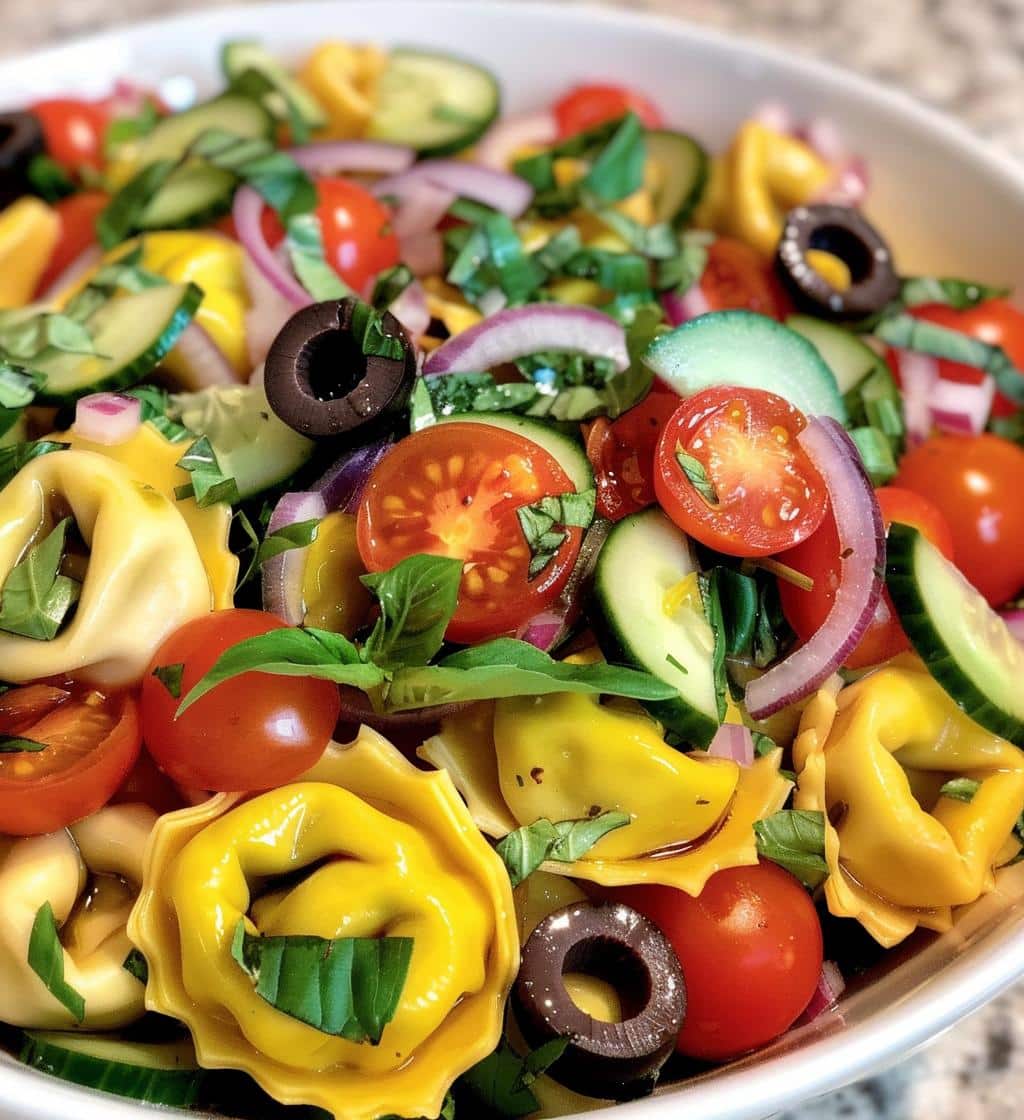 Tuscan Tortellini Salad