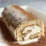 Vanilla yule log
