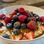 Warm Millet Porridge with Berries