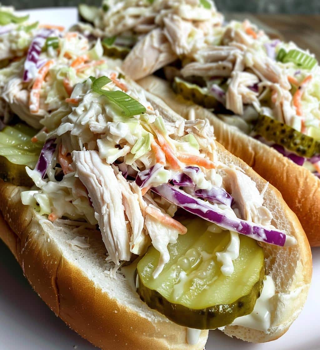 White BBQ Chicken Subs - detail 1