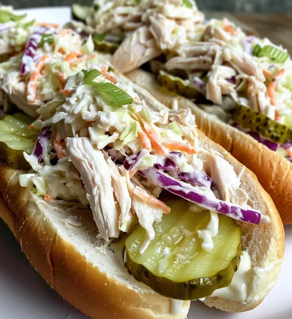 White BBQ Chicken Subs - detail 1