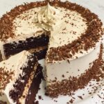 White Russian Poke Cake