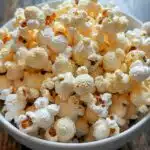 White chocolate popcorn