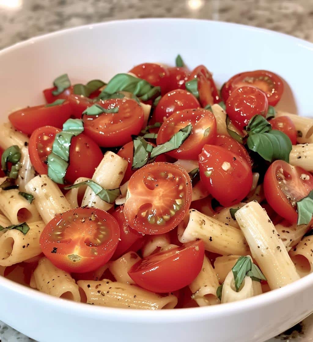 Whole-Wheat Pasta with Tomato Basil - detail 1
