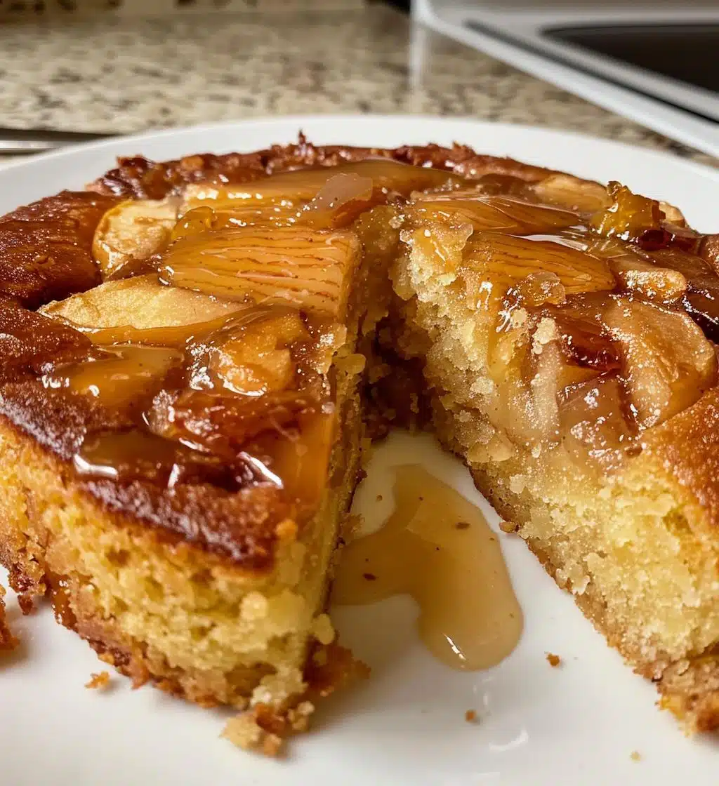 Apple Date Brown Sugar Sponge with Butter Sauce - detail 1